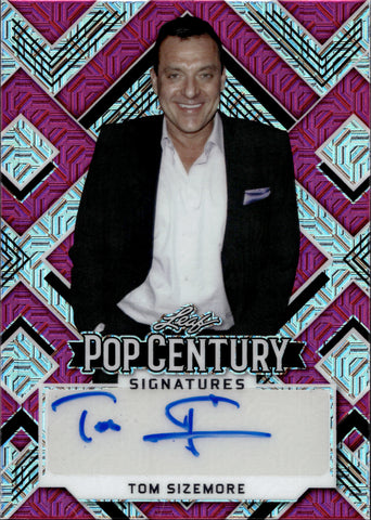 2022 Tom Sizemore Leaf Pop Century PINK MOJO AUTO 4/7 AUTOGRAPH #BA-TS1 Saving Private Ryan