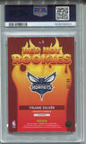 2024-25 Tidjane Salaun Donruss Optic RED HOT ROOKIE RED AND GOLD INTERNATIONAL 40/99 RC PSA 10 #5 Charlotte Hornets 6801