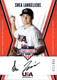 2019 Shea Landeliers Panini USA Baseball Stars & Stripes AUTO 472/499 AUTOGRAPH #CNT-SL Oakland A's
