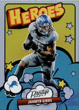 2024 Jahmyr Gibbs Panini Prestige HEROES #3 Detroit Lions 1