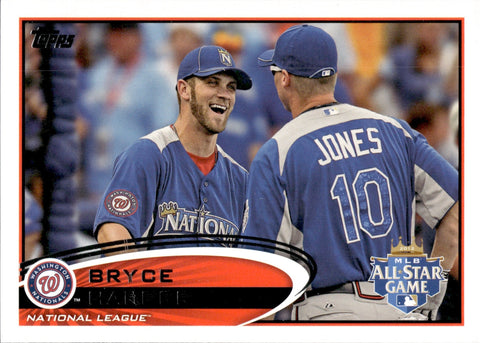 Bryce Harper 2012 TOPPS MLB ALL-STAR GAME Card #US299 NATIONALS