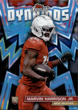 2024 Marvin Harrison Jr. Topps Finest DYNAMOS ROOKIE BLUE REFRACTOR 082/150 RC #DYN-13 Arizona Cardinals