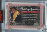 2022 Phil Esposito Leaf Art of Hockey PAINT BY NUMBERS TRIPLE JERSEY 22/45 RELIC #PBN-26 Boston Bruins HOF