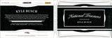2017 Kyle Busch Panini National Treasures NASCAR 6 PIECE RELIC AUTO 17/25 AUTOGRAPH BOOKLET #BSS-KY M&Ms