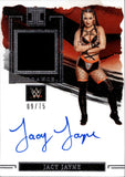 2023 Jacy Jayne Panini Impeccable WWE ELEGANCE SHIRT AUTO 09/75 AUTOGRAPH RELIC #EM-JJN NXT