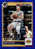 2023-24 Austin Reaves Panini NBA Hoops Premium Stock BLUE PULSAR 61/75 #120 Los Angeles Lakers