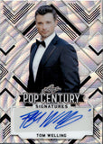 2022 Tom Welling Leaf Pop Century SILVER WAVE AUTO 05/75 AUTOGRAPH #BA-TW1 Smallville