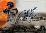 2014 Dustin Pedroia Topps Tribute TRADITIONS ORANGE REFRACTOR AUTO 17/40 AUTOGRAPH #TT-DP Boston Red Sox