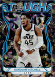 2021-22 Donovan Mitchell Panini Illusions CRACKED ICE TOUGH #14 Utah Jazz