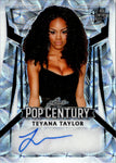 2023 Teyana Taylor Leaf Pop Century SILVER KALEIDOSCOPE AUTO 05/12 AUTOGRAPH #BA-TT1 K.T.S.E.