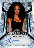 2023 Teyana Taylor Leaf Pop Century SILVER KALEIDOSCOPE AUTO 05/12 AUTOGRAPH #BA-TT1 K.T.S.E.