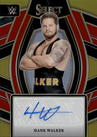2024 Hank Walker Panini Select GOLD SIGNATURE SELECTIONS AUTO 99/99 AUTOGRAPH #SL-HWL NXT
