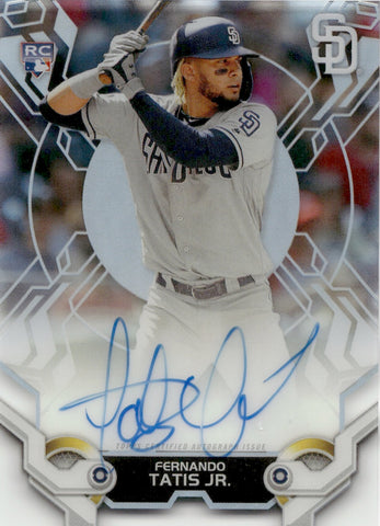 2019 Fernando Tatis Jr. Topps High Tek ROOKIE AUTO AUTOGRAPH #HTA-FT San Diego Padres