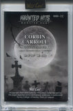 2025 Corbin Carroll Wild Card Haunted Hits Monster Hunt YELLOW LAVA 2/2 #HHH-CC Arizona Diamondbacks