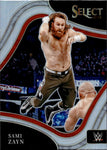 2022 Sami Zayn Panini Select WWE HOLO SILVER RINGSIDE #265 Friday Night Smackdown