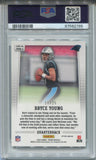 2023 Bryce Young Panini Prizm FLASHBACK MOJO ROOKIE 11/25 RC PSA 6 #PFR1 Carolina Panthers 2785