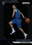 2018-19 Jalen Brunson Panini Prizm ROOKIE RC #250 Dallas Mavericks 4