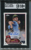 2023 Matthew Liberatore Topps Chrome ROOKIE AUTO AUTOGRAPH RC SGC 10/10 #RA-MLI St. Louis Cardinals