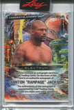 2024 Quinton "Rampage" Jackson Leaf Electrum BRONZE AUTO 16/20 AUTOGRAPH #BA-QJ1 UFC Legend
