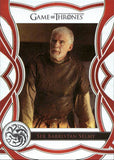 2020 Ser Barristan Selmy Rittenhouse Game of Thrones THE COMPLETE SERIES THE CAST RED PARALLEL 67/75 #C24