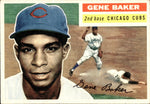 1956 Gene Baker Topps #142 Chicago Cubs BV $15