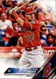 2016 Mike Trout Topps Series 1 SP VARIATION #1 Anaheim Angels 1