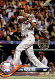 2020 Rhys Hoskins Topps ROOKIE CARD RETROSPECTIVE LOGO MEDALLION #RCR-RY Philadelphia Phillies