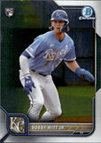 2022 Bobby Witt Jr. Bowman Chrome ROOKIE RC #77 Kansas City Royals