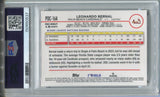 2024 Leonardo Bernal Topps Pro Debut Chrome ORANGLE LAVA REFRACTOR 22/25 PSA 9 #PDC164 St. Louis Cardinals 0537