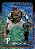 2024 J.T. Realmuto Topps Series 1 EASTER FLOWERS 26/50 #194 Philadelphia Phillies