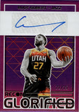 2021-22 Rudy Gobert Panini Recon GLORIFIED SIGNATURES AUTO 21/25 AUTOGRAPH #GS-RUD Utah Jazz