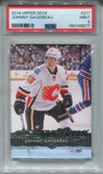2014-15 Johnny Gaudreau Upper Deck Series 1 YOUNG GUNS ROOKIE RC PSA 9 #211 Calgary Flames 6877