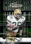 2000  Dorsey Levens Playoff Prestige OVERALL CHECKLIST AUTO AUTOGRAPH #CL74 Green Bay Packers