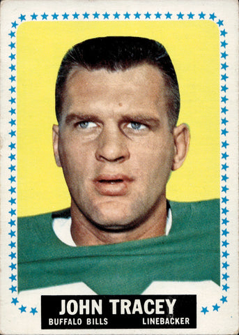 1964 John Tracey Topps Buffalo Bills #41