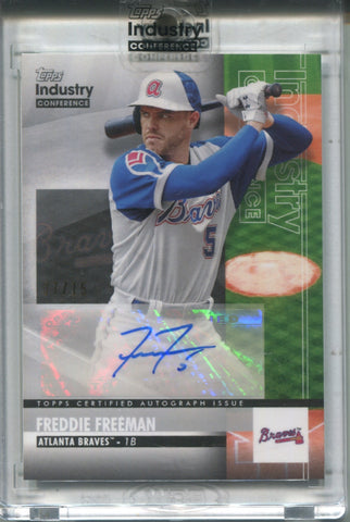 2022 Freddie Freeman Topps Industry Conference AUTO 07/15 AUTOGRAPH #A-FF Atlanta Braves