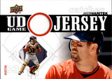 2010 Jason Varitek Upper Deck Series 1 GAME JERSEY RELIC #UDGJ-JV Boston Red Sox