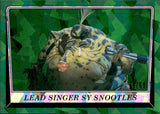 2023 LEAD SINGER SY SNOOTLES Topps Chrome Star Wars Sapphire Return of the Jedi  #184 GREEN REFRACTOR 50/60