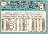 1965 Gaylord Perry Topps #193 San Francisco Giants BV $50 HOF 2