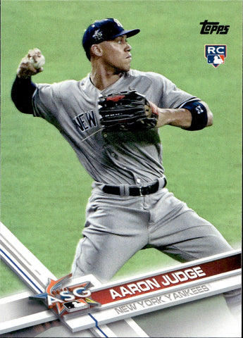 2017 Aaron Judge Topps Update Series ROOKIE RC #US166 New York Yankees