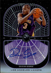 2019-20 Devean George Panini Obsidian GALAXY AUTOGRAPHS ELECTRIC ETCH PURPLE AUTO 46/75 Los Angeles Lakers #GA-DGR