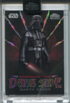 2024 Darth Vader Topps Chrome Black EMBRACE THE DARK SIDE ENCASED #ED-1