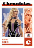 2023 Maxxine Dupri Panini Chronicles WWE BLUE FOIL ROOKIE 66/99 RC #89 Monday Night Raw