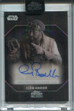 2024 Gary Beadle as Clem Andor Topps Chrome Black AUTO ENCASED #ALS-GB