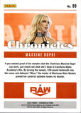 2023 Maxxine Dupri Panini Chronicles WWE BLUE FOIL ROOKIE 66/99 RC #89 Monday Night Raw