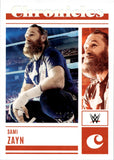 2023 Sami Zayn Panini Chronicles HOLO SILVER 11/25 #46