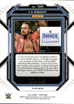 2023 LA Knight Panini Prizm WWE RED 270/299 #120 Friday Night Smackdown