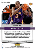 2019-20 Devean George Panini Obsidian GALAXY AUTOGRAPHS ELECTRIC ETCH PURPLE AUTO 46/75 Los Angeles Lakers #GA-DGR