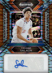 2024 Tidjane Salaun Panini Prizm Draft SENSATIONAL SIGNATURES ORANGE PULSAR ROOKIE AUTO 43/49 Charlotte Hornets #SS-TJS