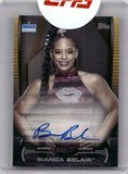 2021 Bianca Belair Topps WWE Undisputed GOLD AUTO 04/10 AUTOGRAPH #A-BB Friday Night Smackdown