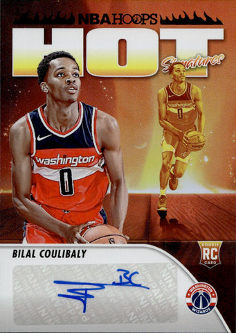2023-24 Bilal Coulibaly Panini Hopps HOT SIGNATURES ROOKIE AUTO Washington Wizards #HSR-BC
